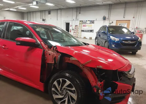 2017 Honda Civic Ex from USA, damaged, VIN 2HGFC2F74HH535634